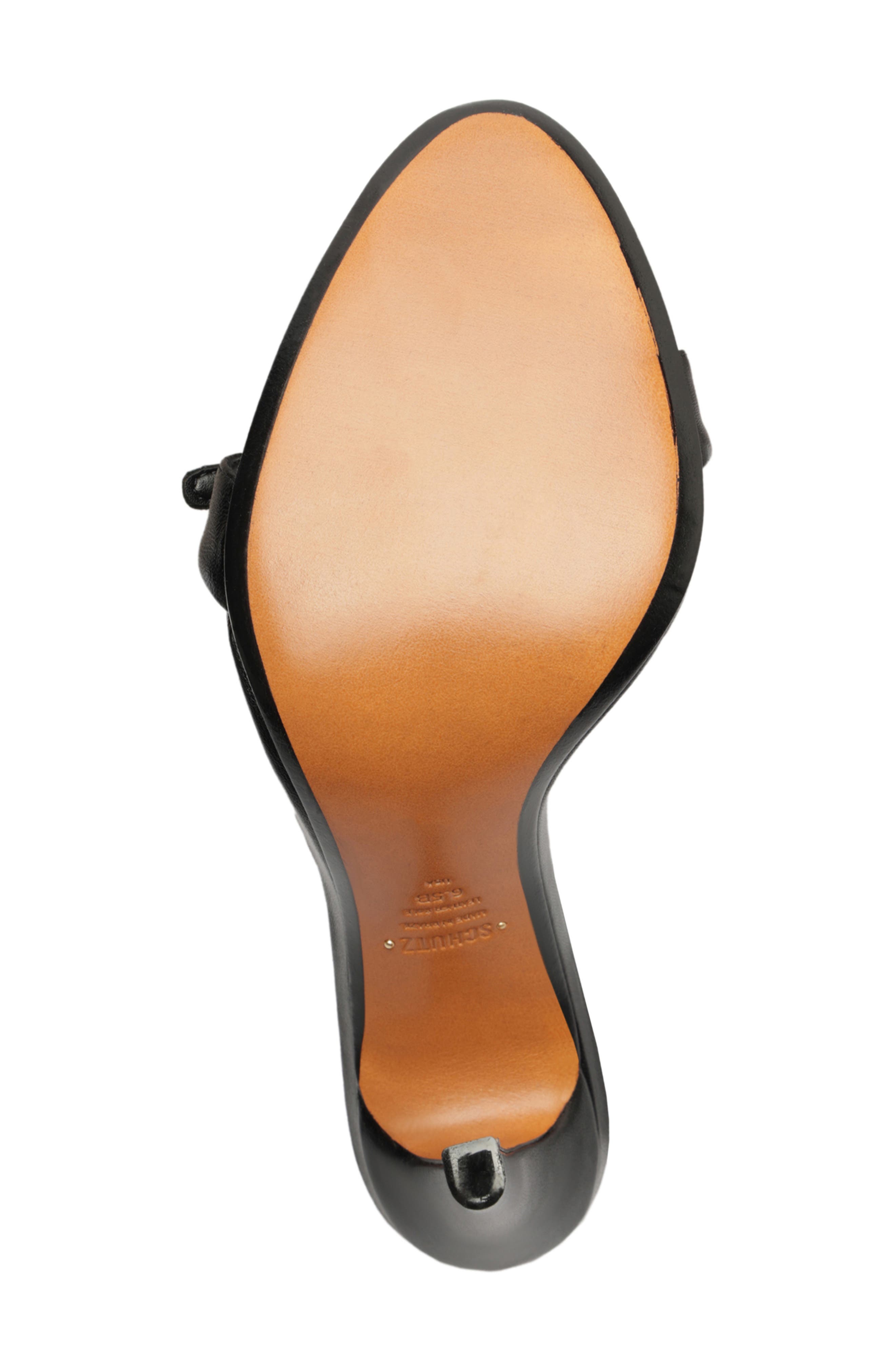 Schutz Aurora Slingback Sandal, Alternate, color, Black