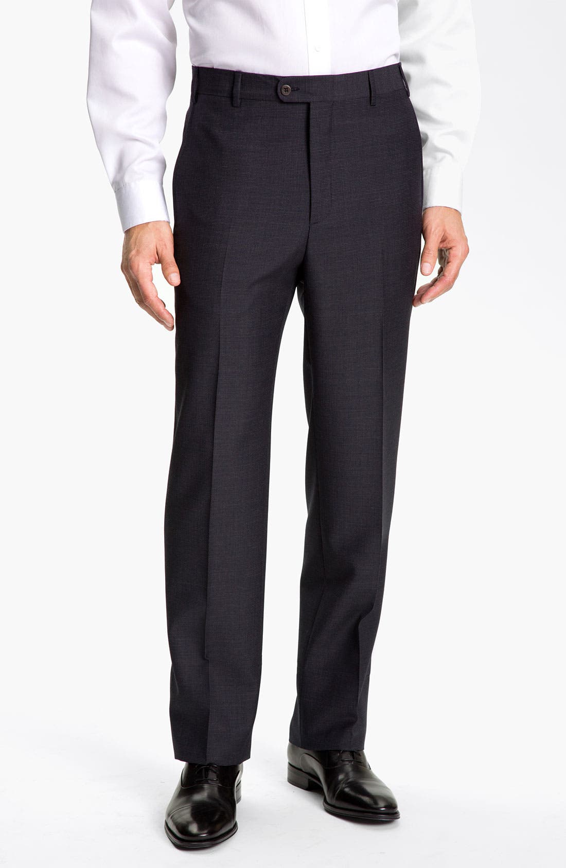 Zanella 'Todd' Box Check Trousers | Nordstrom