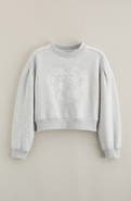 Nordstrom Kids' Pretty Lace Appliqué Sweatshirt