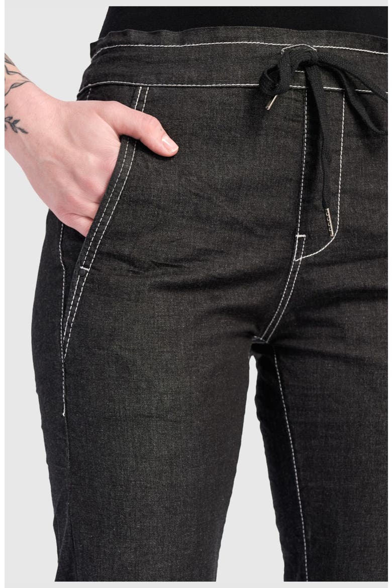 Jet Iconic Stretch Jeans, Alternate, color, Jet