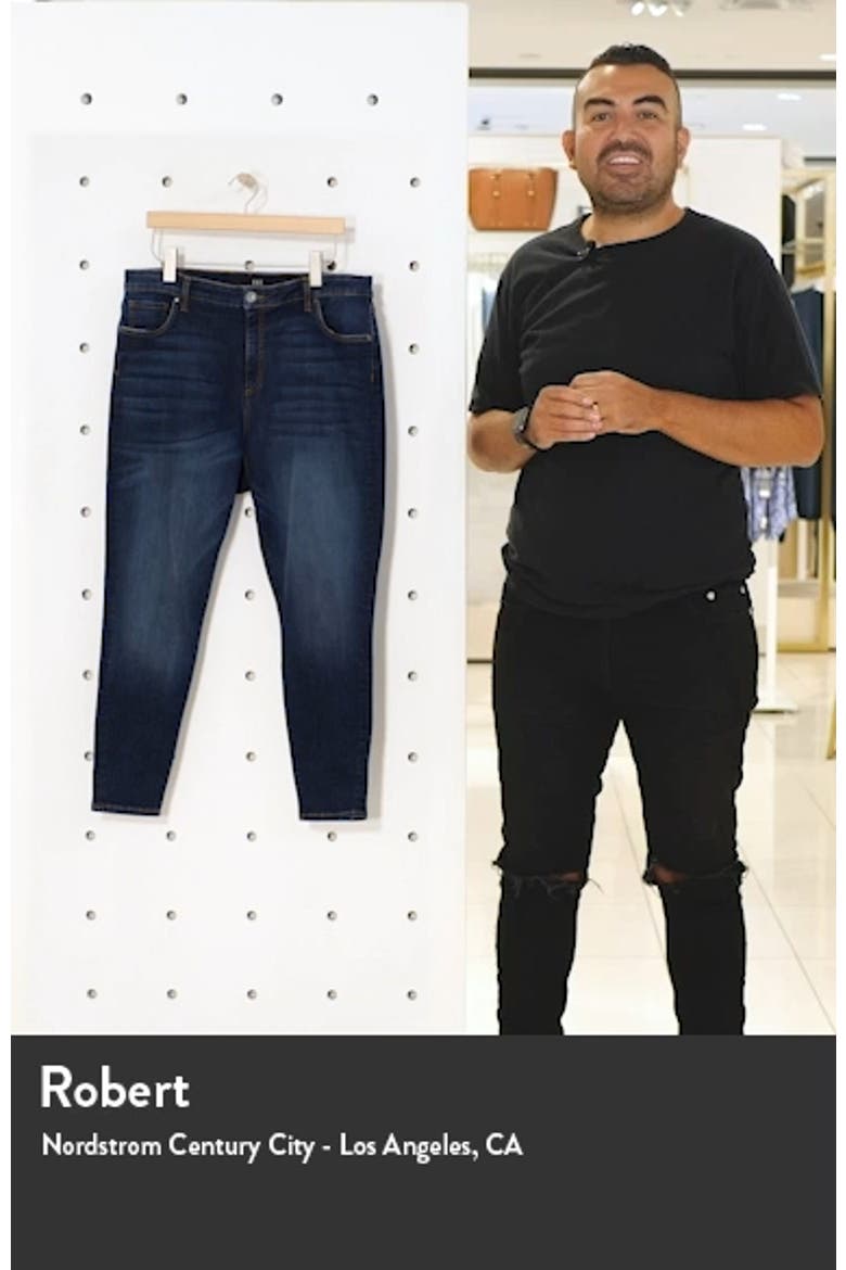 Donna High Waist Ankle Skinny Jeans video