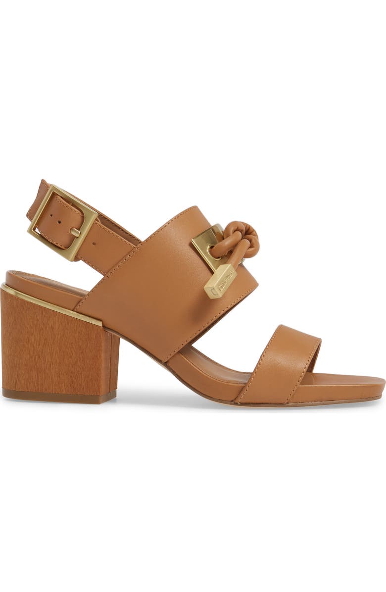 Calvin Klein Jilline Square Knot Sandal, Alternate, color,