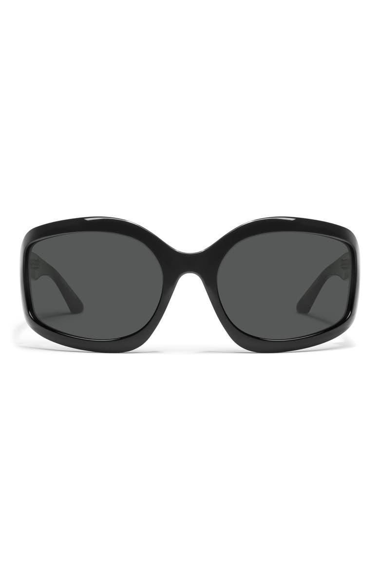 Current Mood 60mm Square Sunglasses, Main, color, BLKBLK