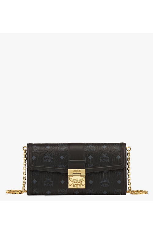 Mcm Tracy Chain Wallet In Black