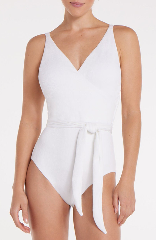 Hermoza Amelia One-piece Swimsuit In White