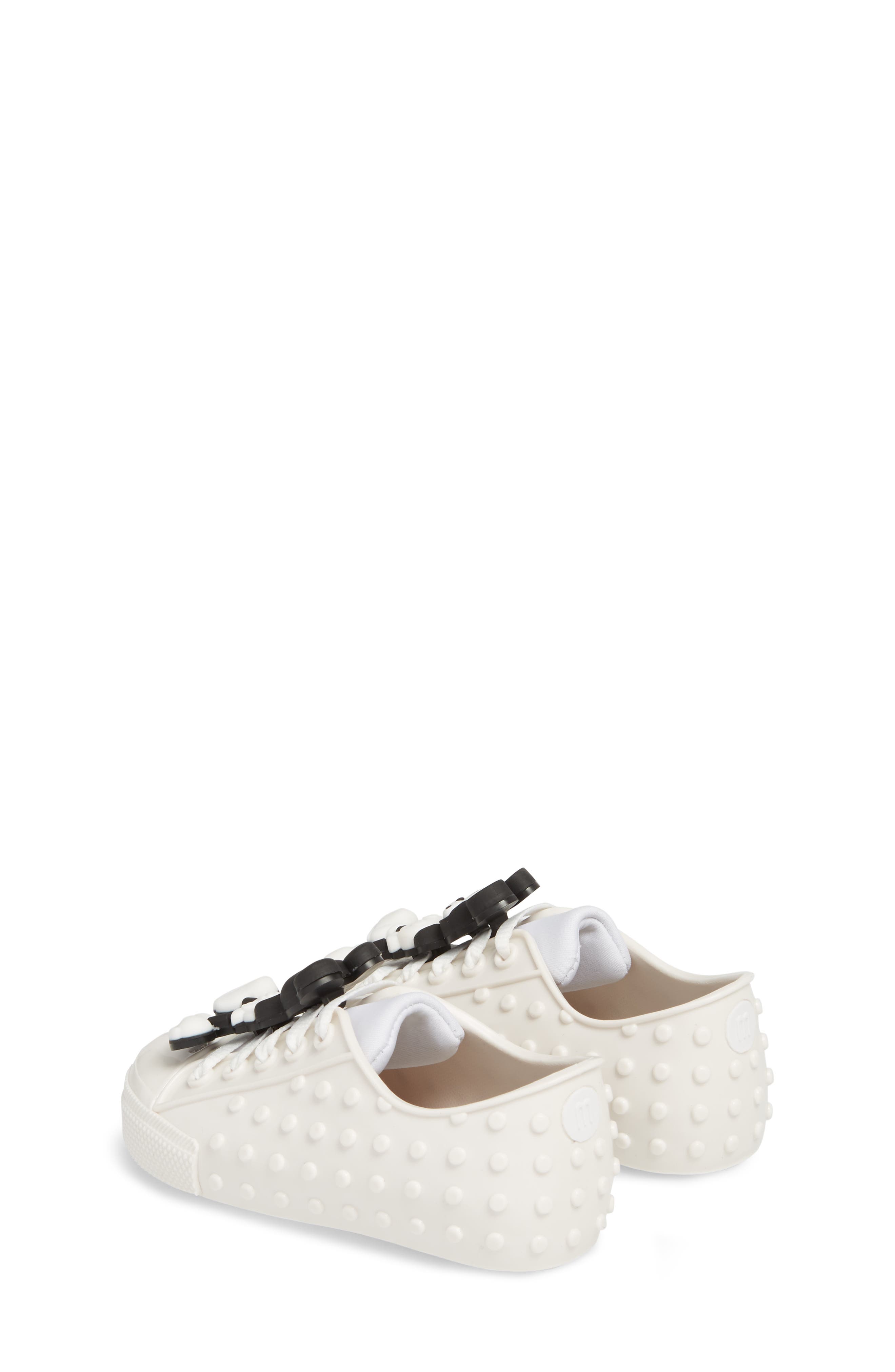 Mini Melissa Polibolha Disney's Mickey Mouse<sup>®</sup> Sneaker, Alternate, color, Whitednu