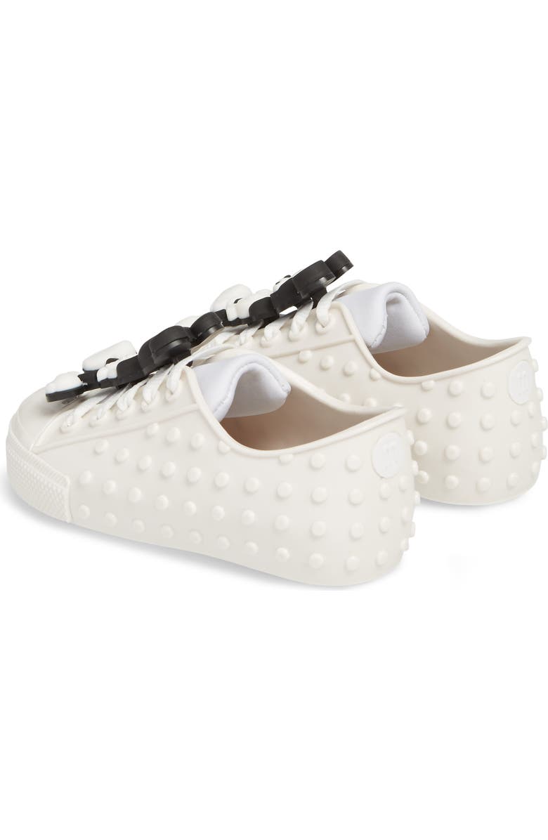 Mini Melissa Polibolha Disney's Mickey Mouse<sup>®</sup> Sneaker, Alternate, color, Whitednu