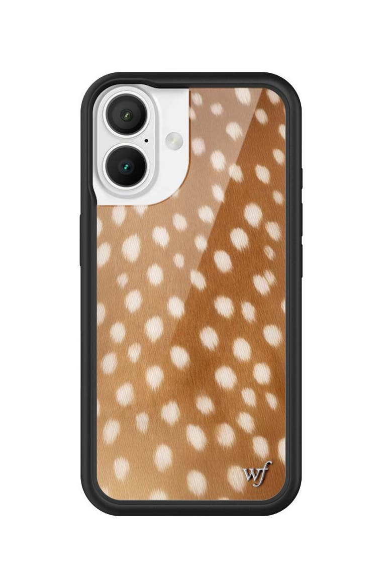 Fawn iPhone Case, Alternate, color, Brown