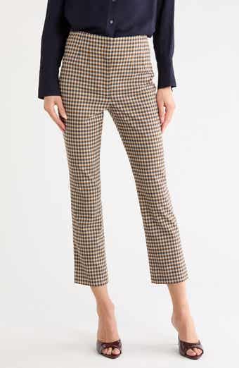 Kean High Waist Crop Straight Leg Pants