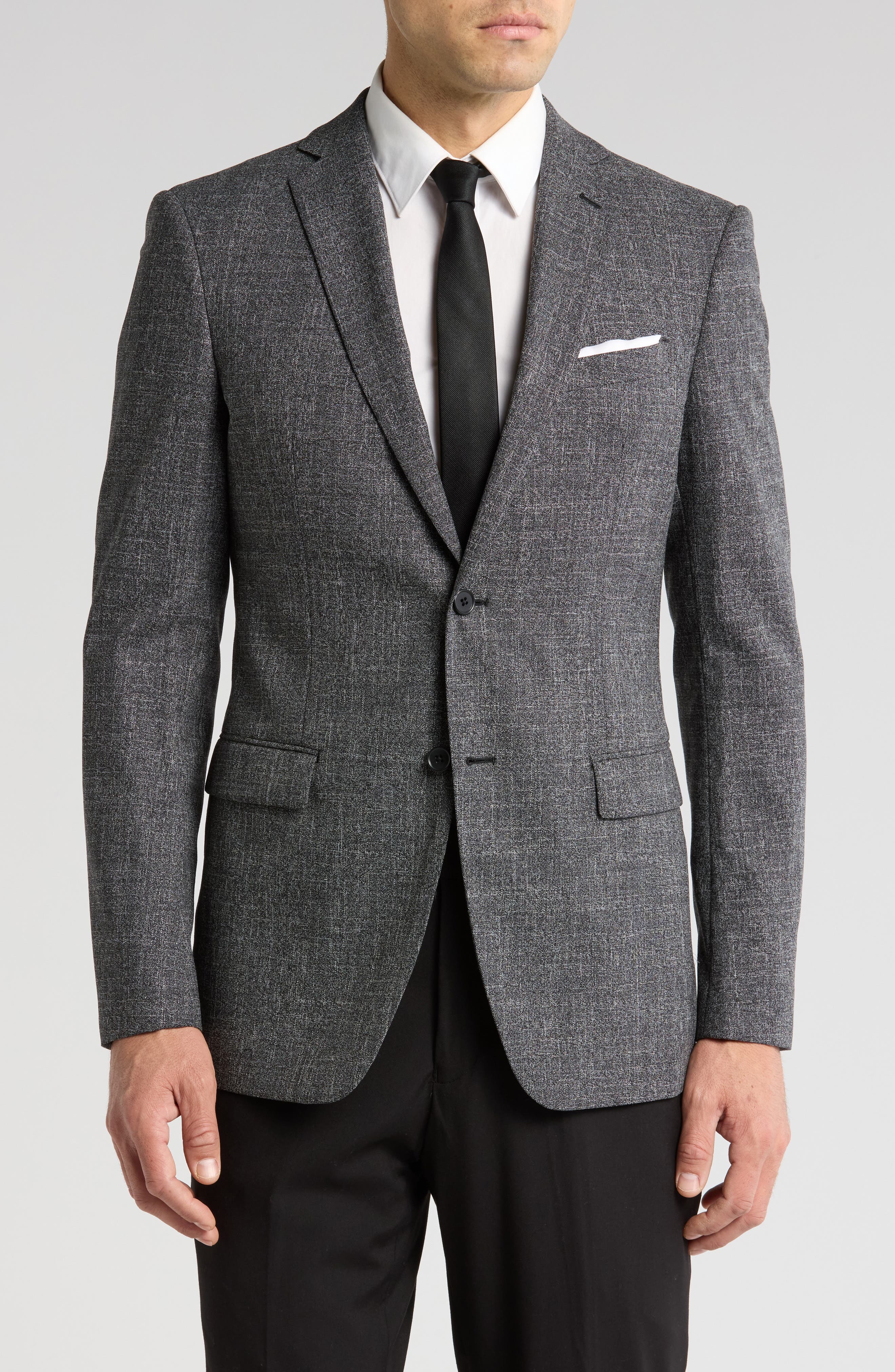 John Varvatos Star USA Micro Wool Blend Sport Coat