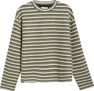 HONOR THE GIFT Speak Stripe Cotton T-Shirt