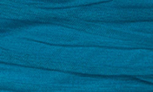 Blondie Nites Ruched Corset Mermaid Gown In Blue