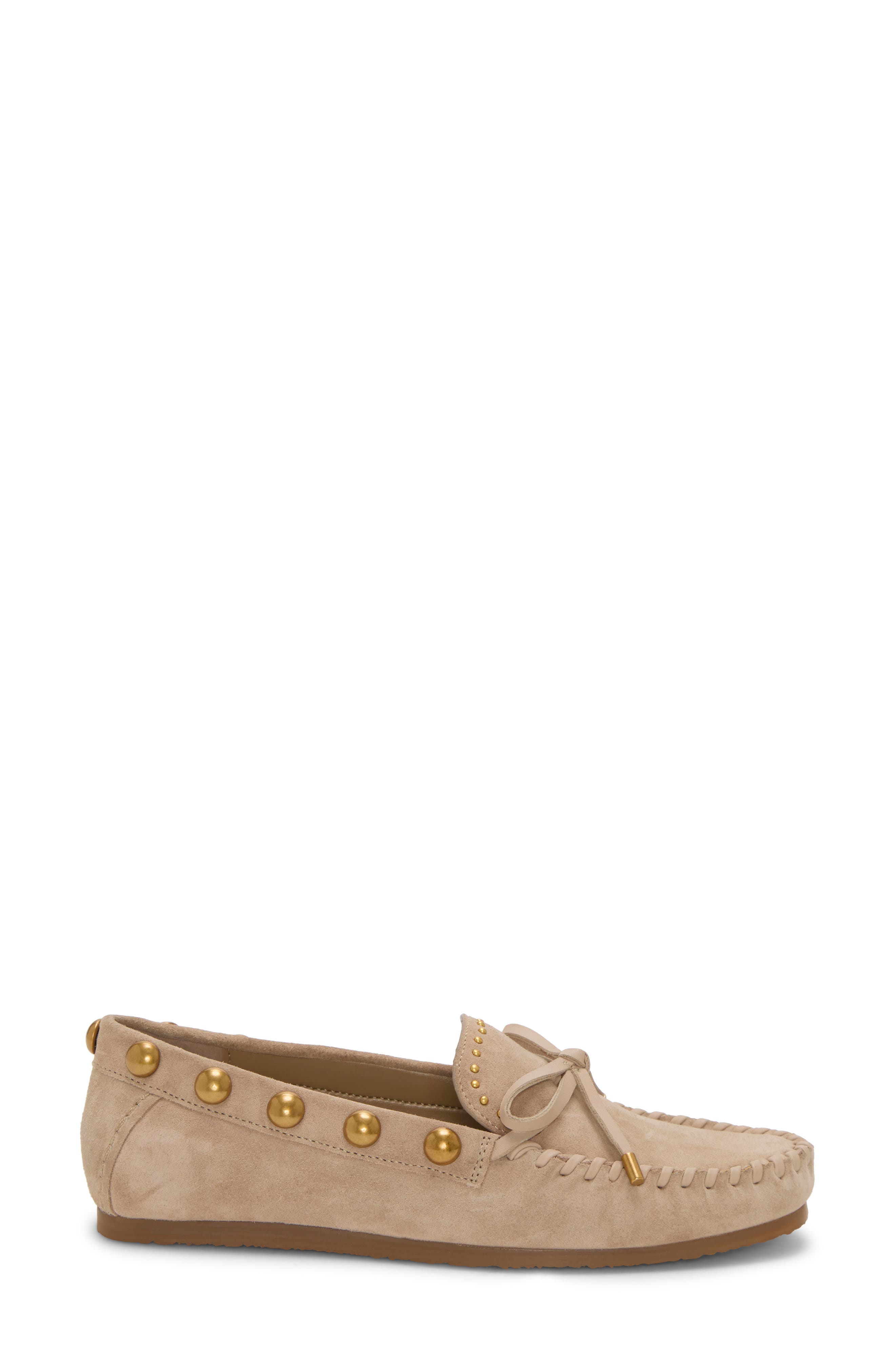 Sennett Studded Loafer, Alternate, color, TORTILLA VERONA