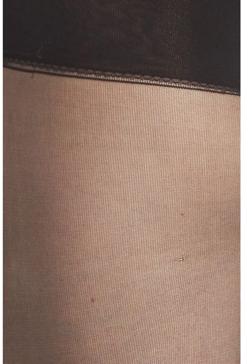 Light Opaque Control Top Tights, Alternate, color, BLACK 235