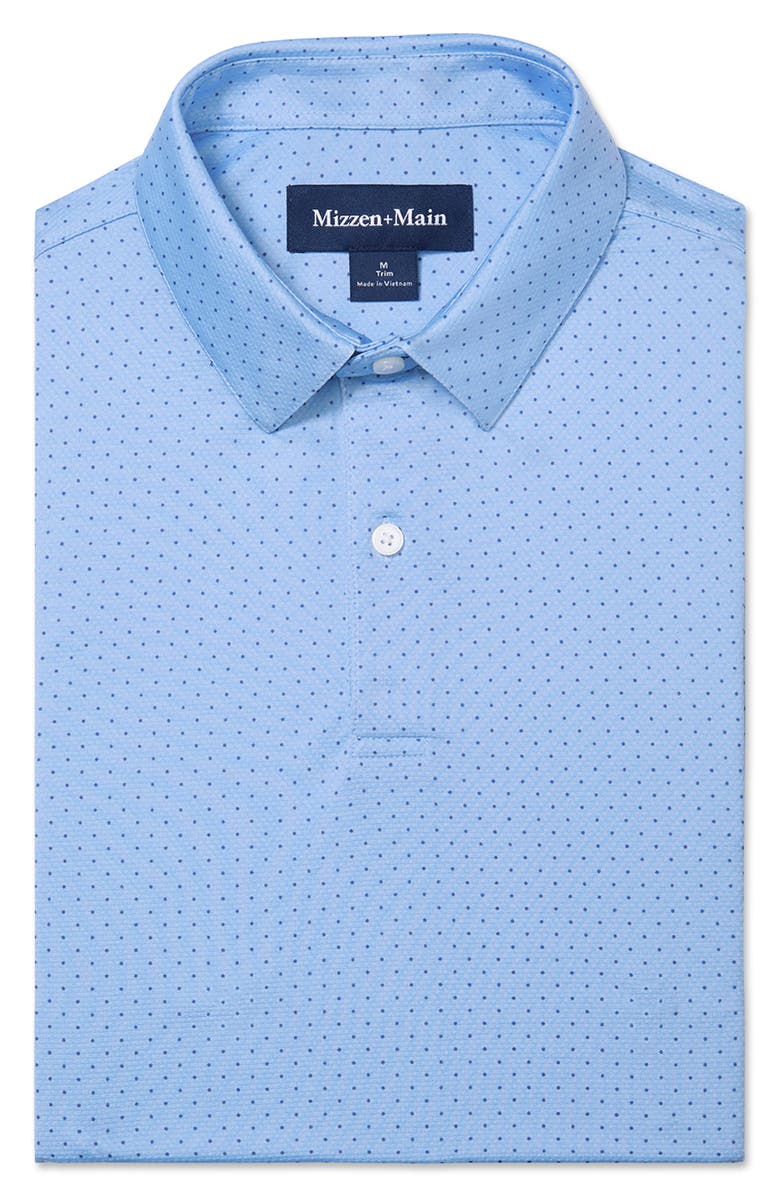 Mizzen+Main Halyard Trim Fit Performance Polo, Alternate, color,