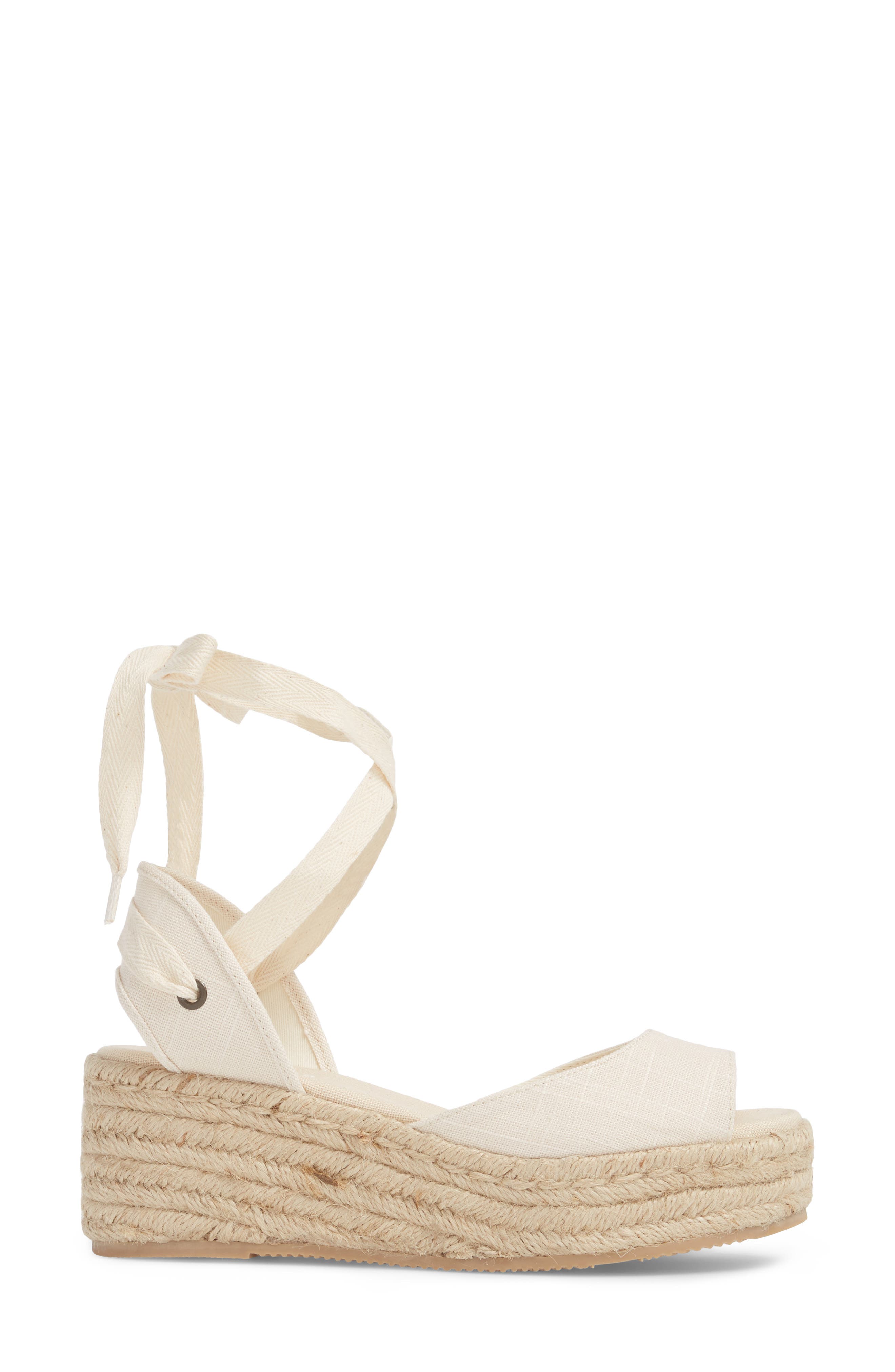 Soludos Espadrille Platform Sandal, Alternate, color, 