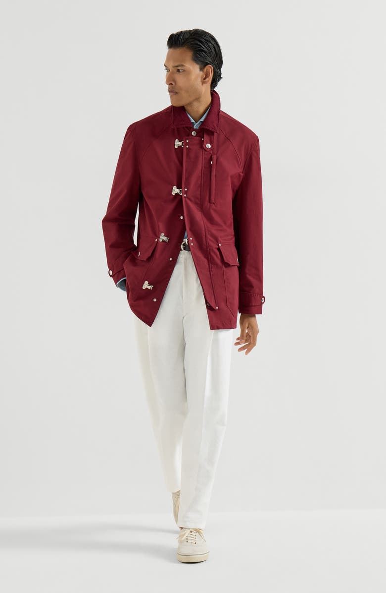 Brunello Cucinelli Chambray shirt, Alternate, color, Medium Denim