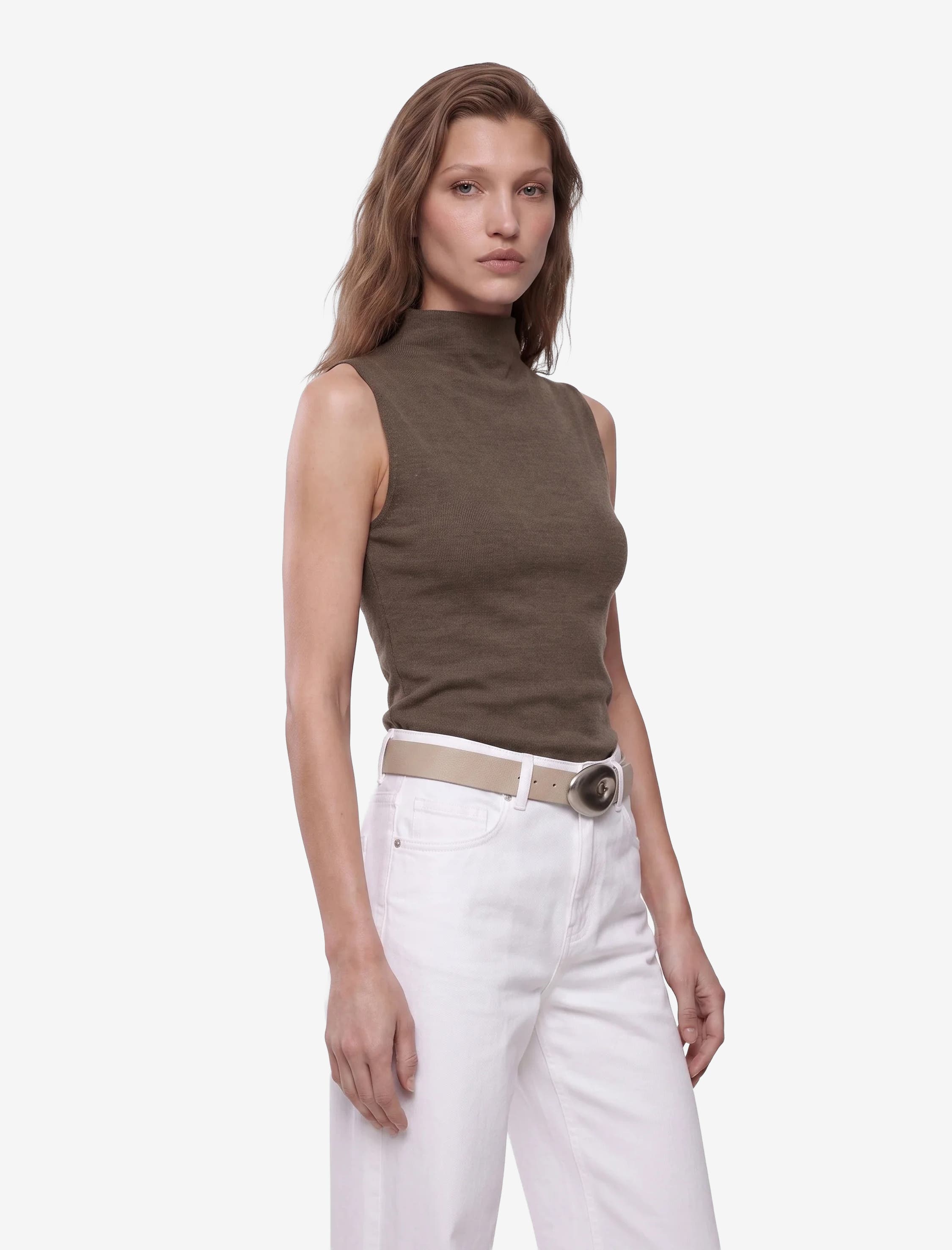 Koton High Neck Tank Top (Women) | Nordstrom