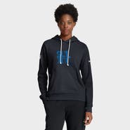 Nike Women's Nike Navy Houston Texans Throwback Sideline Standard Issue Dri-FIT Hoodie