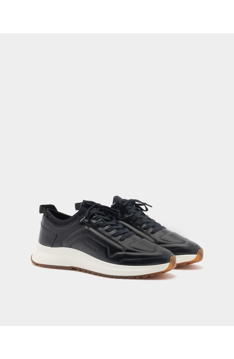 Bally Leather Outline Sneaker, Alternate, color,