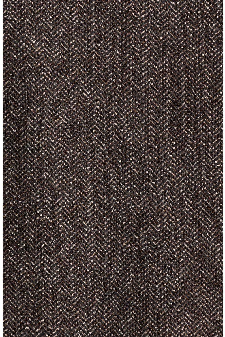 Stefanos Chevron Knit Jacket, Alternate, color, BROWN