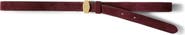 Veronica Beard Dash Suede Belt