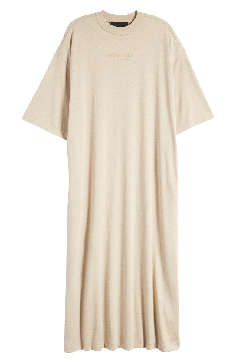 Fear of God Essentials Essentials Cotton Blend T-Shirt Dress, Alternate, color, 