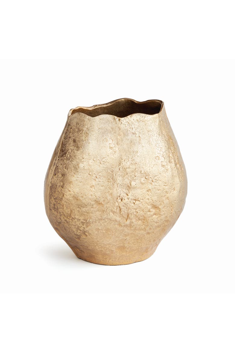 Harlin Short Vase, Main, color, Gold