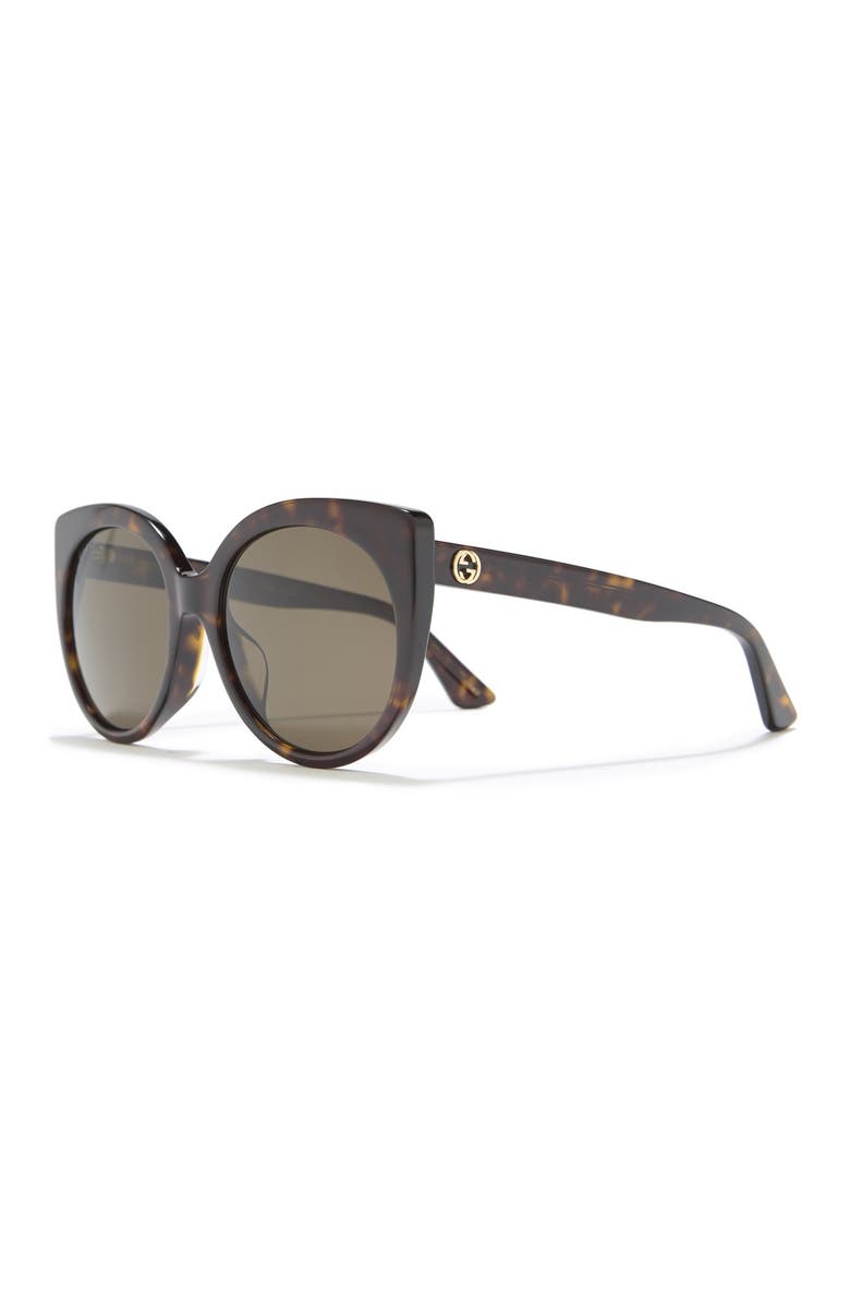 Gucci 57mm Cat Eye Sunglasses, Alternate, color, 