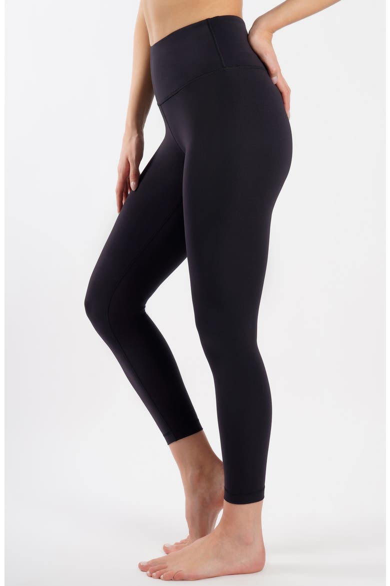 Nude Tech High Waist Leggings, Alternate, color, BLACK