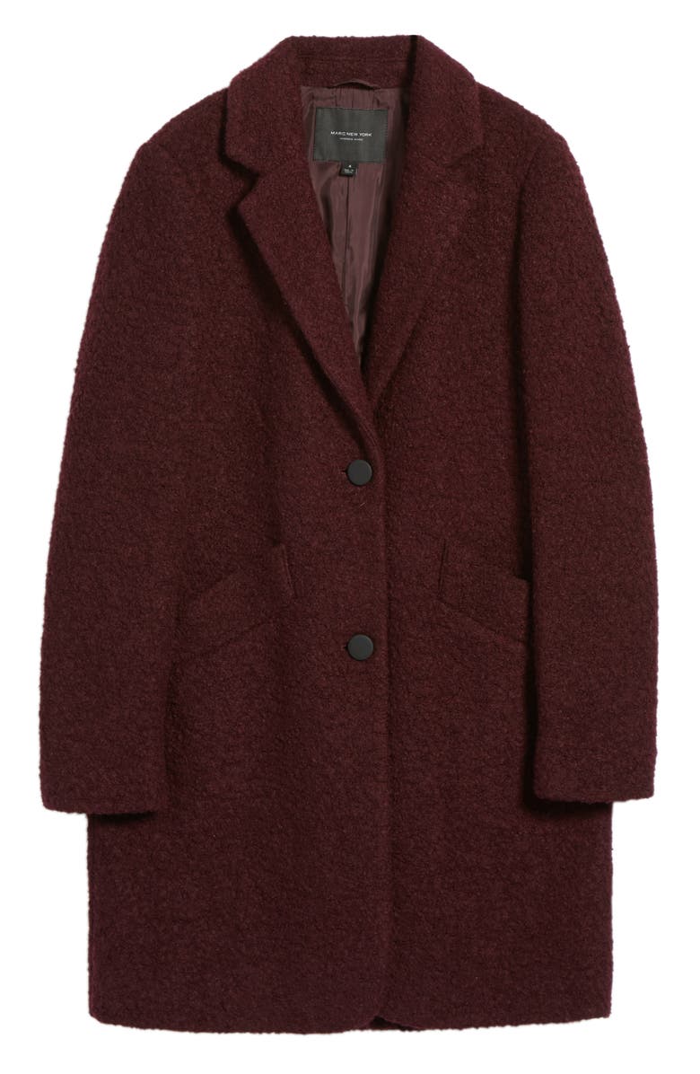 Marc New York Andrew Marc Paige Wool Blend Bouclé Coat, Alternate, color, 