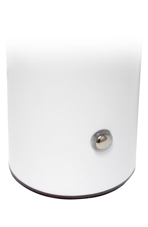 Lalia Home Touch Activated Wireless Lamp In White