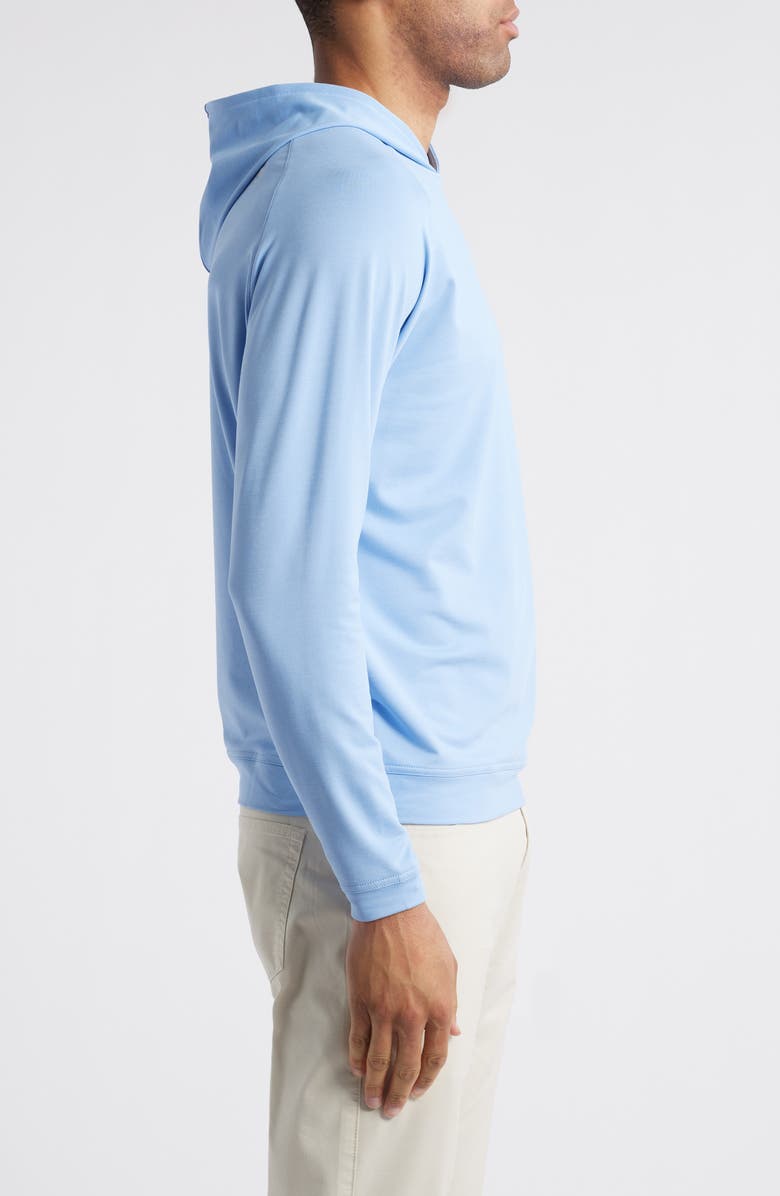 Peter Millar Pine Performance Hoodie, Alternate, color, Blue Fade