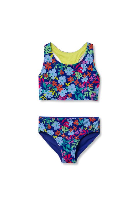 Girls Wrap Front Bikini Swimsuit Set