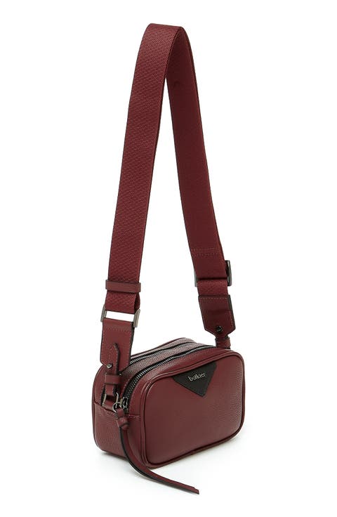 Allen Leather Crossbody Camera Bag