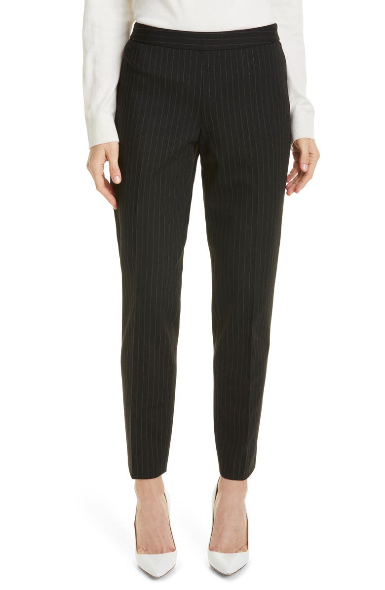 BOSS Tuluna Pinstripe Suit Pants, Main, color,