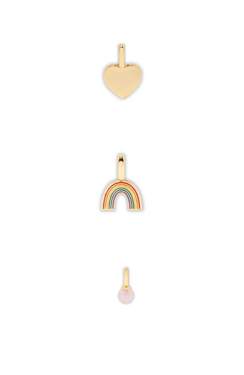 Emma Rae Rainbow Multi Charm Necklace