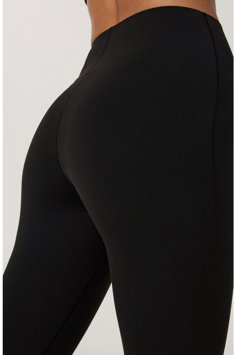 Form Refined High Waist Stirrup Performance Leggings, Alternate, color, BLACK