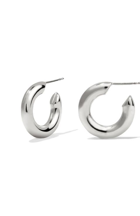 Gloss Hoop Earrings