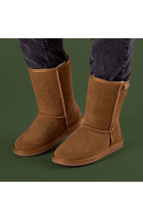 Minnetonka Callahan Faux Fur Boot In Brown