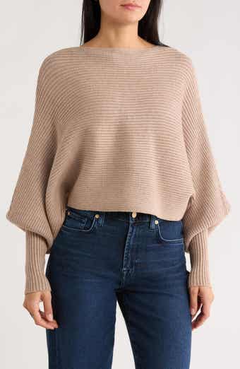 Love Token Franklin Batwing Crop Sweater