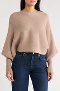 Love Token Franklin Batwing Crop Sweater