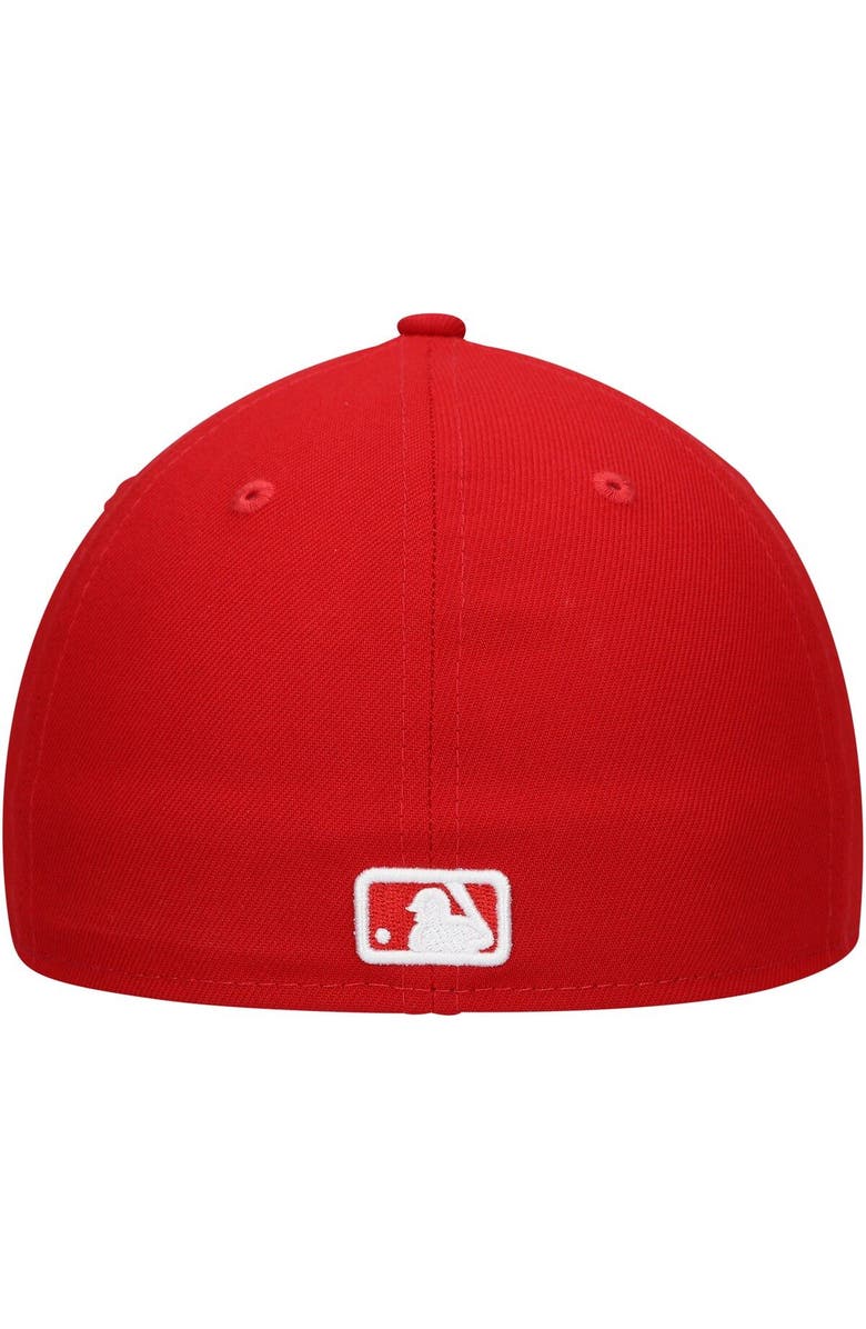 New Era Men's New Era Scarlet Chicago White Sox Low Profile 59FIFTY Fitted Hat, Alternate, color, Scarlet