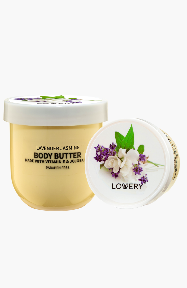 Lovery Ultra-Hydrating Shea Butter Body Cream, Main, color, Lavender Jasmine