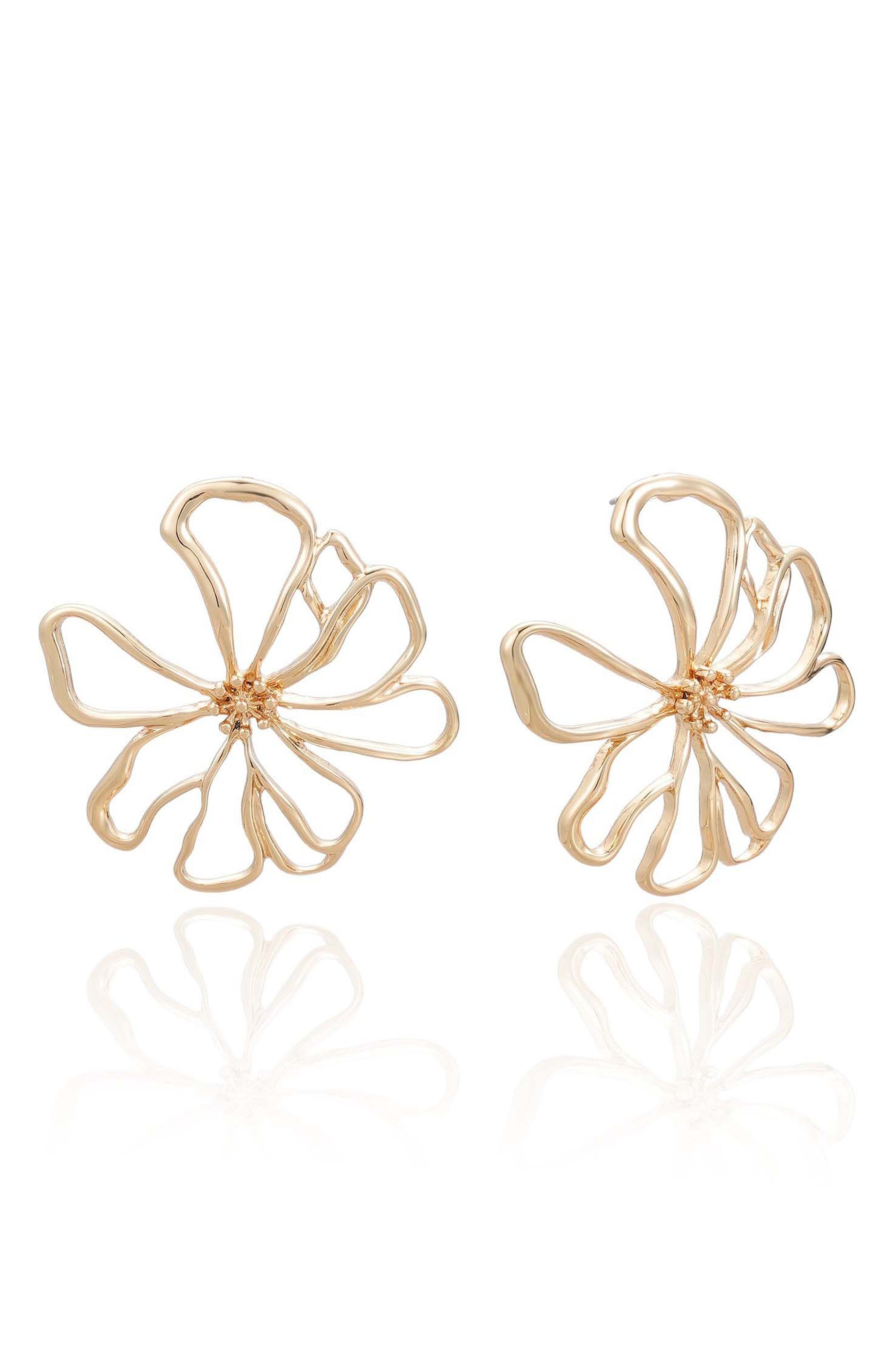 Ettika Blossom Drop Earrings