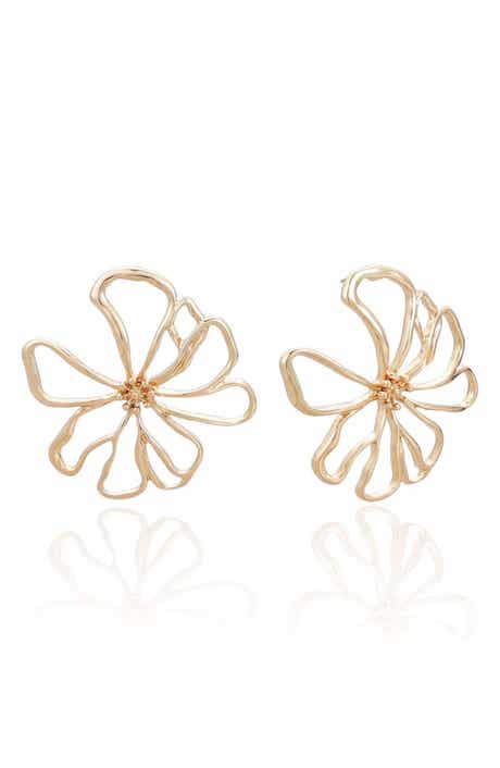 Ettika Blossom Drop Earrings