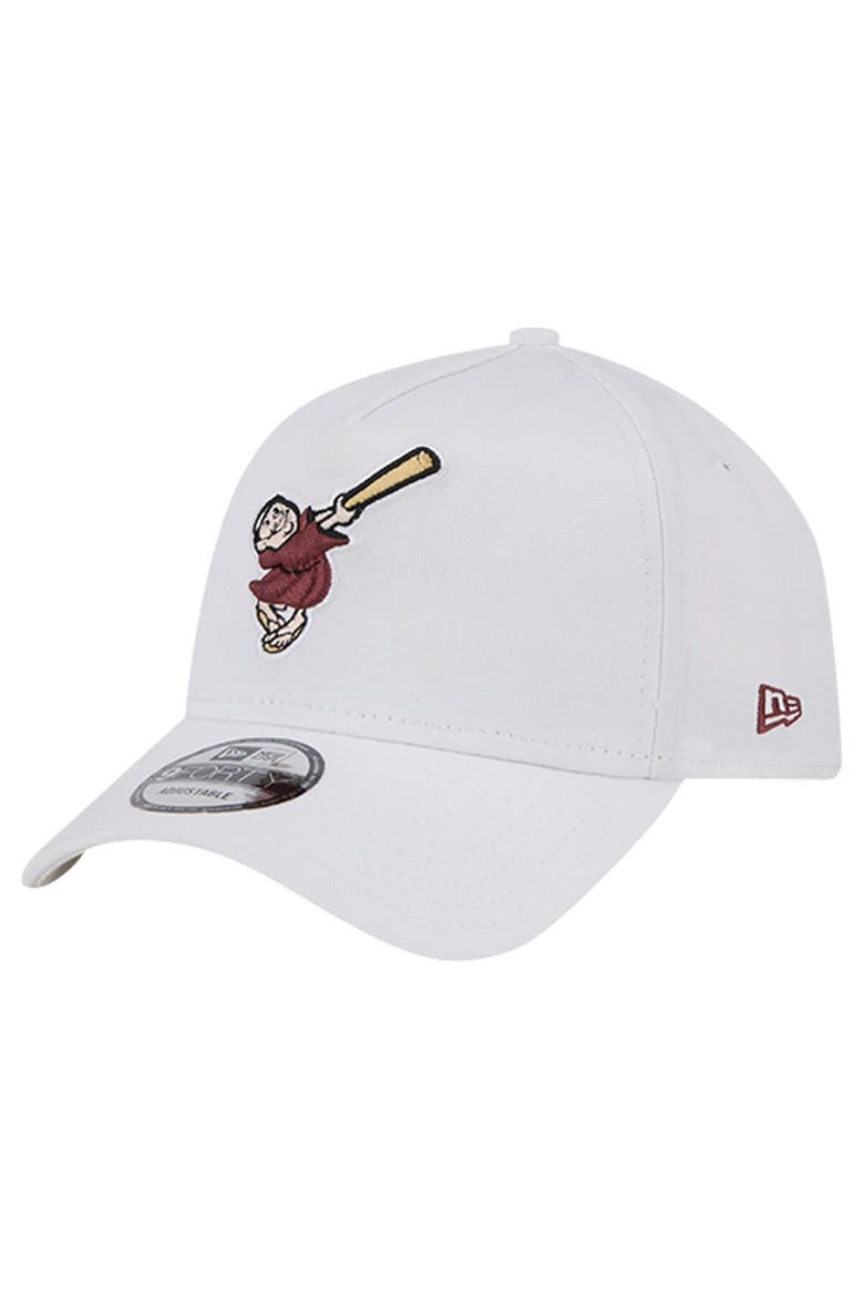 Men's New Era White San Diego Padres TC A-Frame 9FORTY Adjustable Hat, Main, color, White