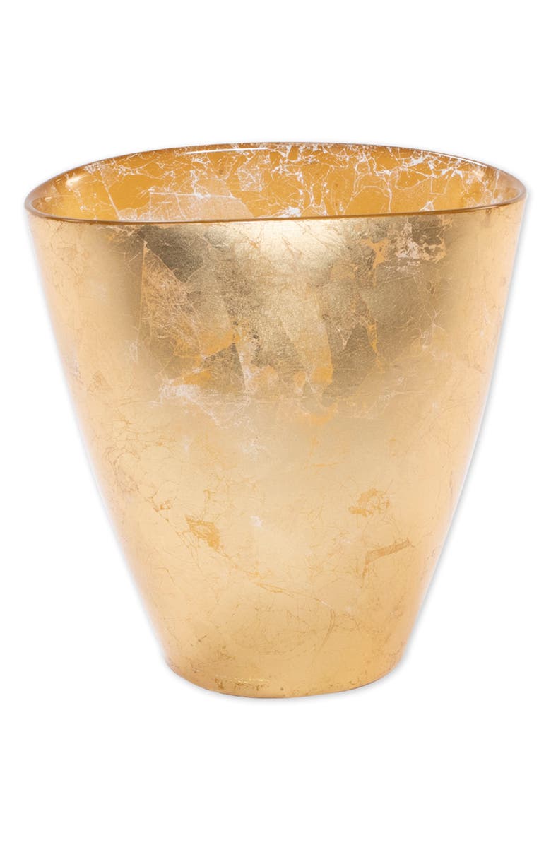 VIETRI Moon Glass Vase, Alternate, color, Gold
