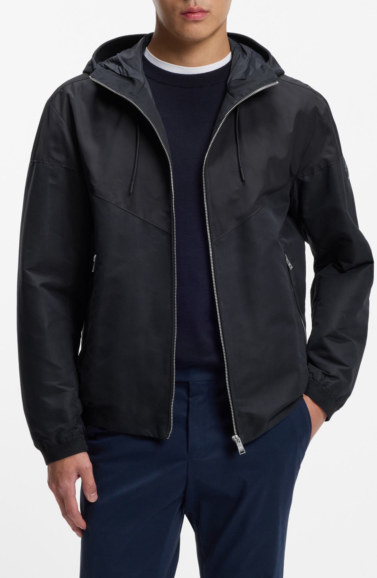 Cierno4 Hooded Recycled Polyester Jacket - image 3