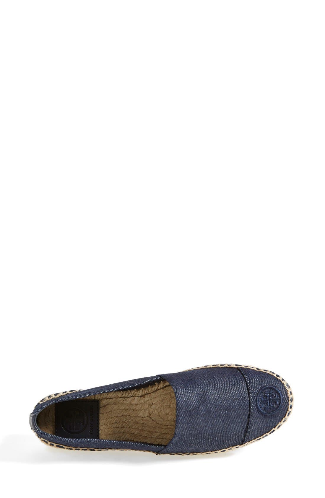Denim Espadrille, Alternate, color, DENIM